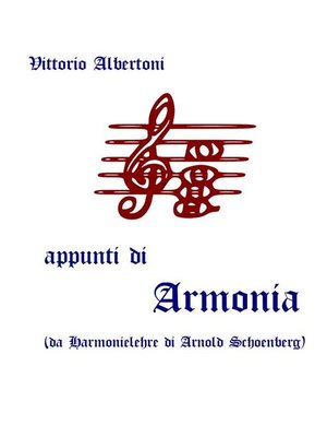cover image of Appunti di armonia